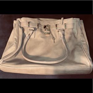 Tan leather Aldo purse